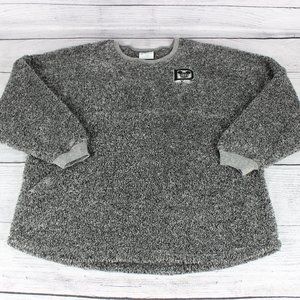Walt Disney World Parks Grey Fuzzy Sherpa